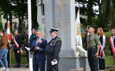 82. rocznica wybuchu II wojny światowej. Uczczono pamięć tych, którzy walczyli i oddawali życie za Polskę