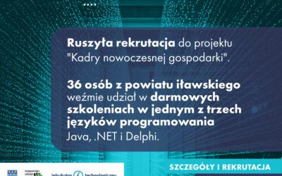 Ruszyła rekrutacja do projektu „Kadry nowoczesnej gospodarki”