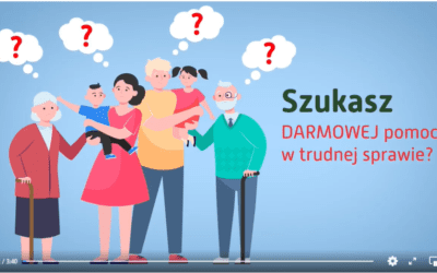 Zapraszamy do obejrzenia spotu promocyjno-edukacyjnego na temat nieodpłatnej pomocy prawnej