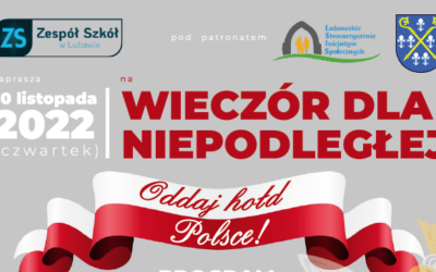 „Wieczór dla niepodległej” – obchody święta niepodległości pod patronatem Starosty Powiatu Iławskiego