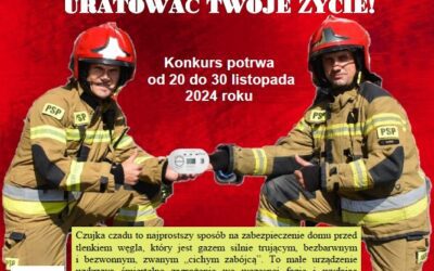 Czujka czadu może uratować Twoje życie! Lada moment rusza III edycja konkursu