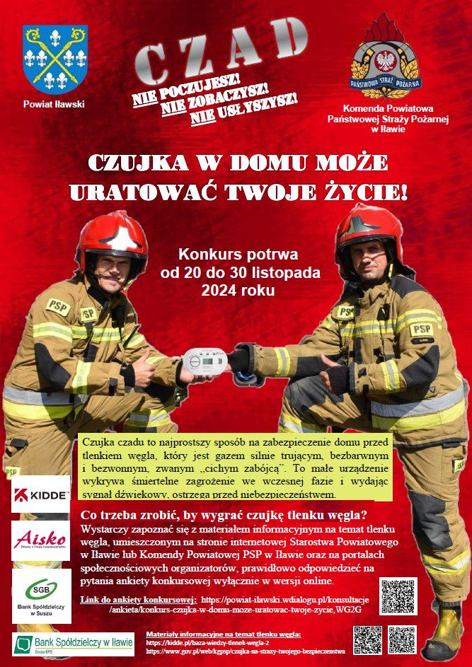 Plakat czujka