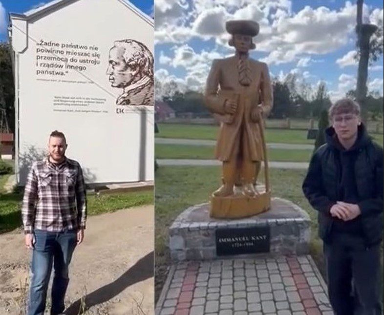 Młodzież z iławskiego „Żeromka” odwiedziła miejsca, które przemierzał filozof Immanuel Kant [ZOBACZ PREZENTACJĘ i VIDEO]