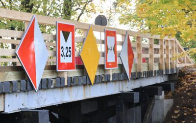 Most w Mozgowie w Gminie Zalewo odzyskał dawny blask. Powiat Iławski przeznaczył na ten cel ponad 200 tys. zł