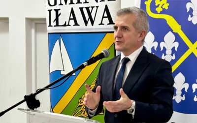 Otwarcie przebudowanej drogi powiatowej na odcinku Rudzienice–Mątyki