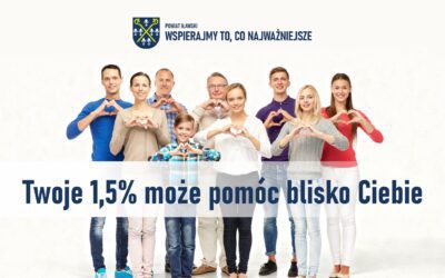 1,5% podatku, który zostaje blisko. Organizacje z Powiatu Iławskiego, które możesz wesprzeć