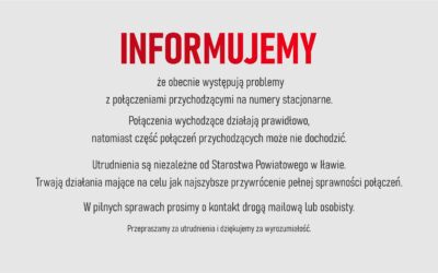 Informujemy