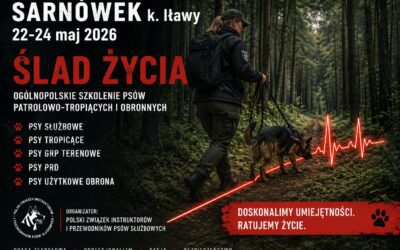 Sarnówek nad Jeziorakiem był miejscem ogólnopolskiego szkolenia psów patrolowo-tropiących i obronnych